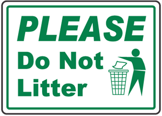 Do Not Litter